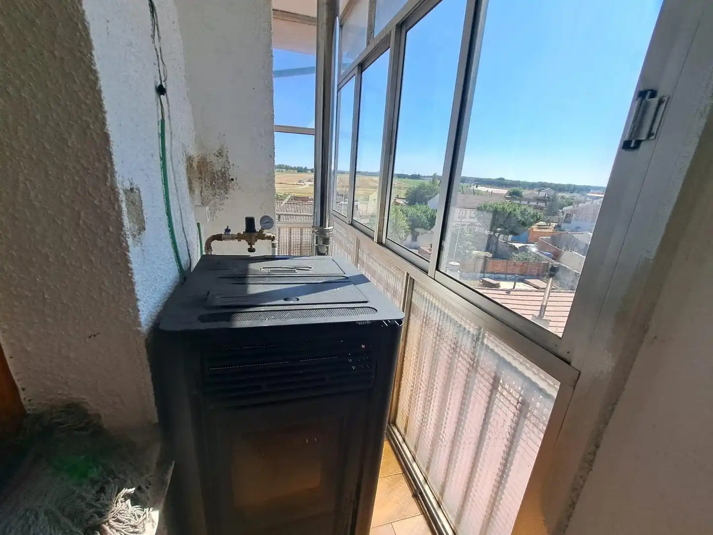 Terrasse von Wohnung zur Miete in Villaverde de Íscar mit Heizung und Terrasse