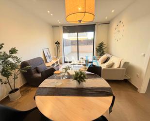 Sala d'estar de Planta baixa de lloguer en Santa Maria de Palautordera amb Aire condicionat, Calefacció i Jardí privat