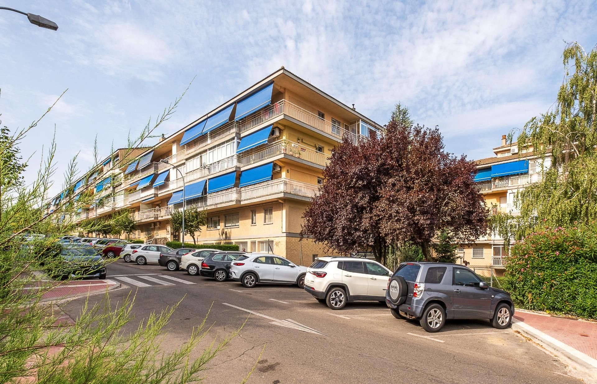 Exterior view of Flat for sale in Collado Villalba  with Heating, Private garden and Parquet flooring
