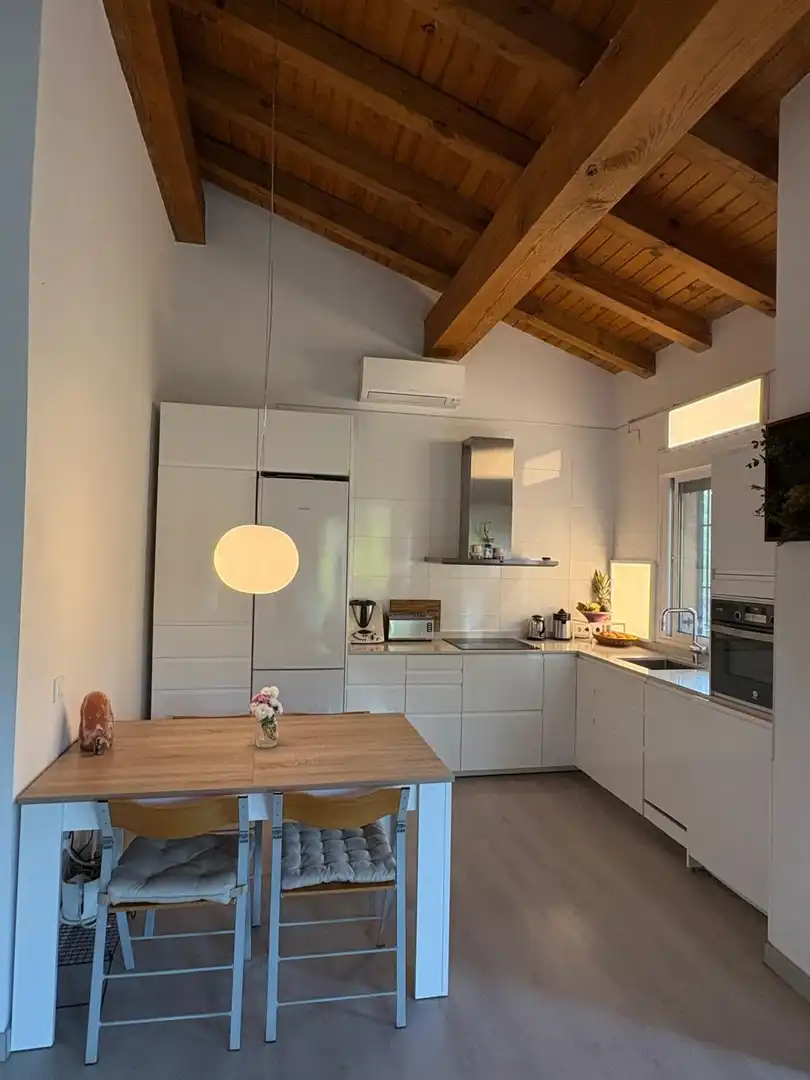Cocina de Casa o chalet en venta en Villanueva de la Vera con Aire acondicionado y Jardín privado