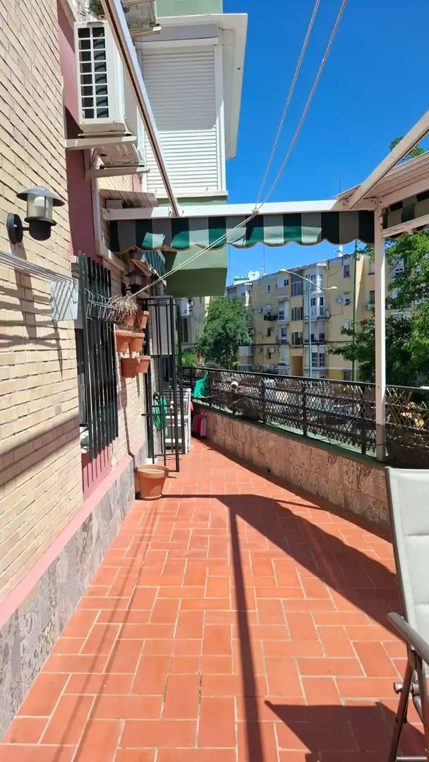 Terrasse von Wohnung zum Verkauf in Sevilla mit Klimaanlage, Heizung und Terrasse