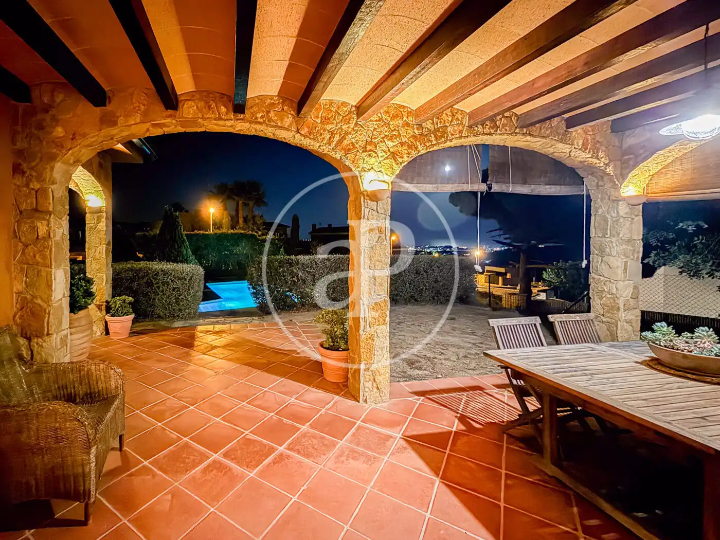 Terraza de Casa o chalet en venta en Argentona con Aire acondicionado, Calefacción y Jardín privado