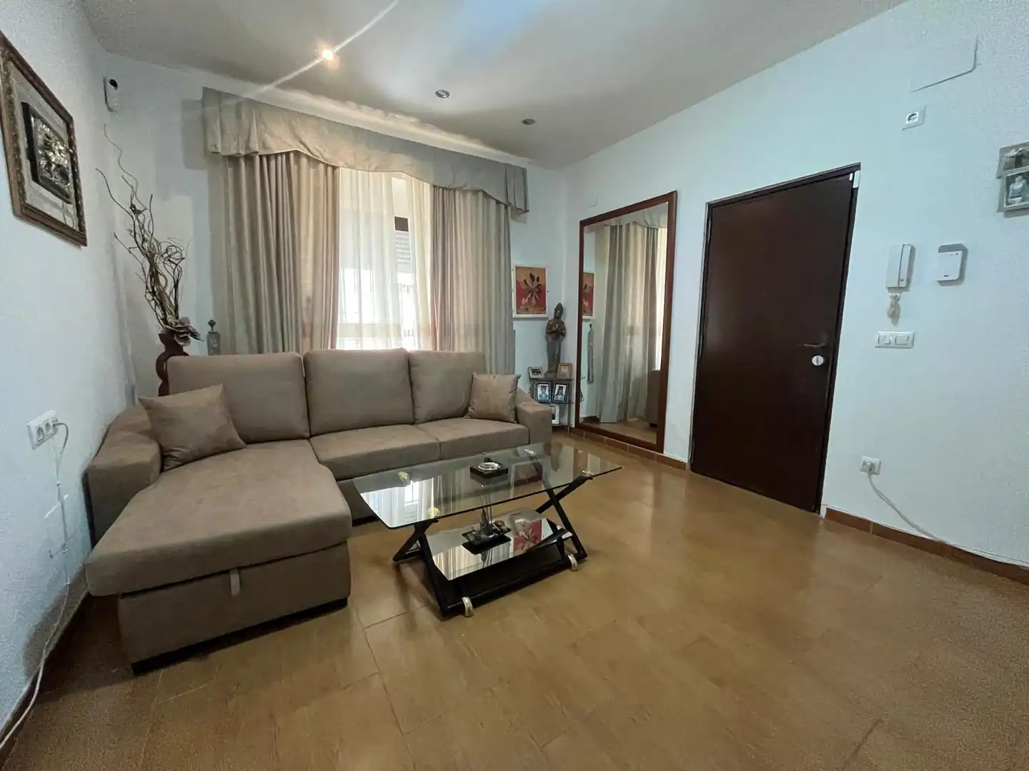 Sala de estar de Casa o chalet en venta en Manzanares con Jardín privado, Trastero y Amueblado