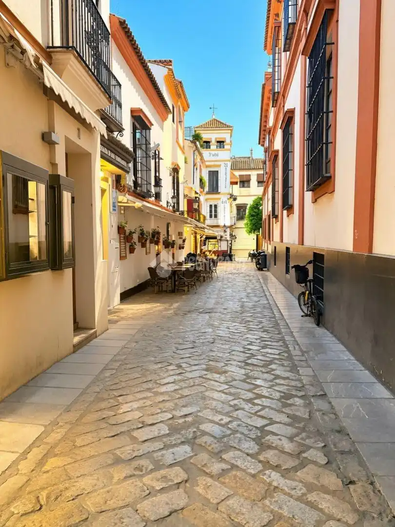 Vista exterior de Pis en venda en Sevilla amb Aire condicionat