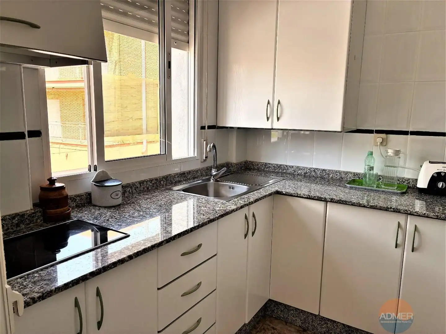Kitchen of Apartments for sale in San Javier  with Terrace, Furnished and Community pool