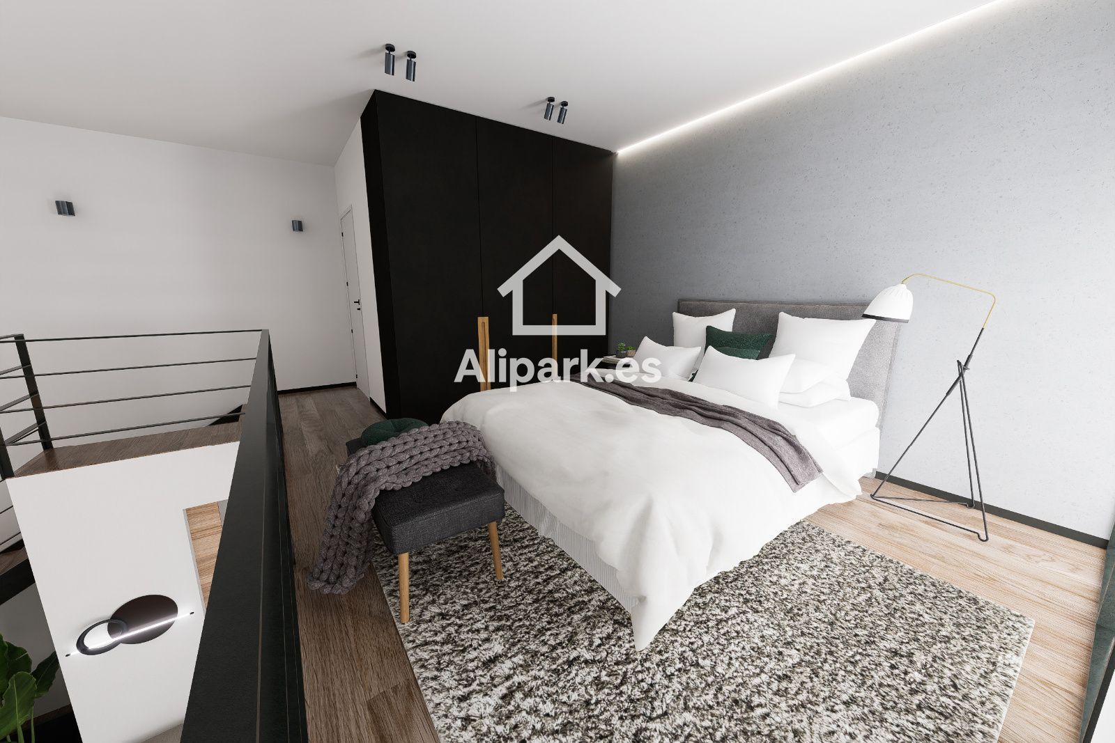 Bedroom of Duplex for sale in Alicante / Alacant