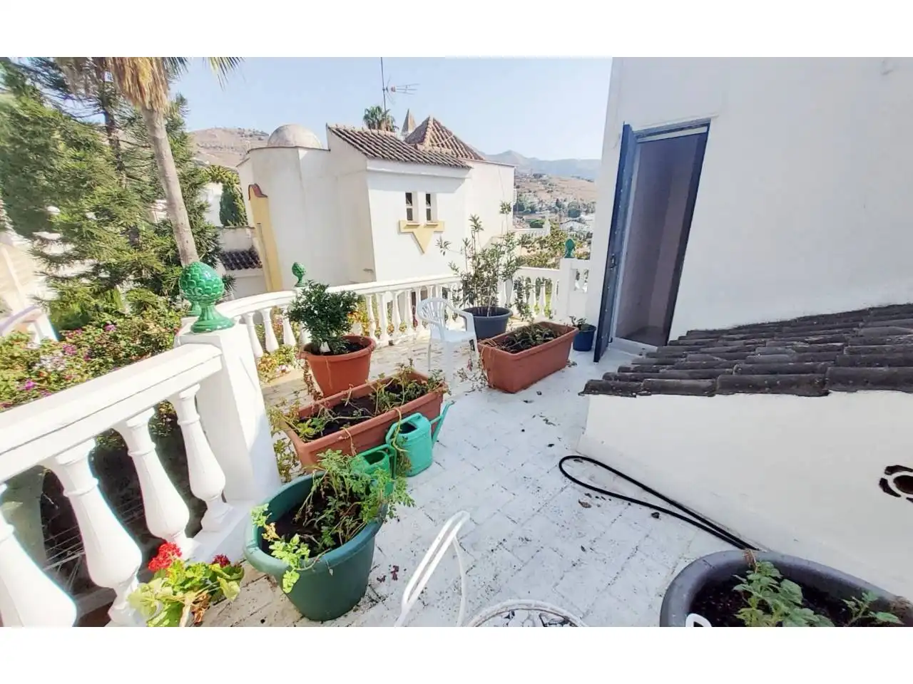 Terraza de Casa o chalet en venta en Almuñécar con Aire acondicionado, Jardín privado y Piscina comunitaria