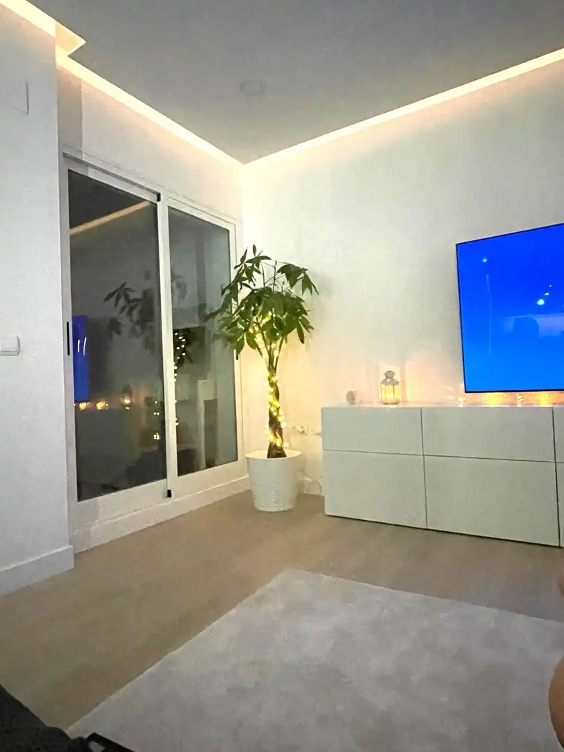 Sala de estar de Apartamento en venta en Mijas con Aire acondicionado, Terraza y Trastero