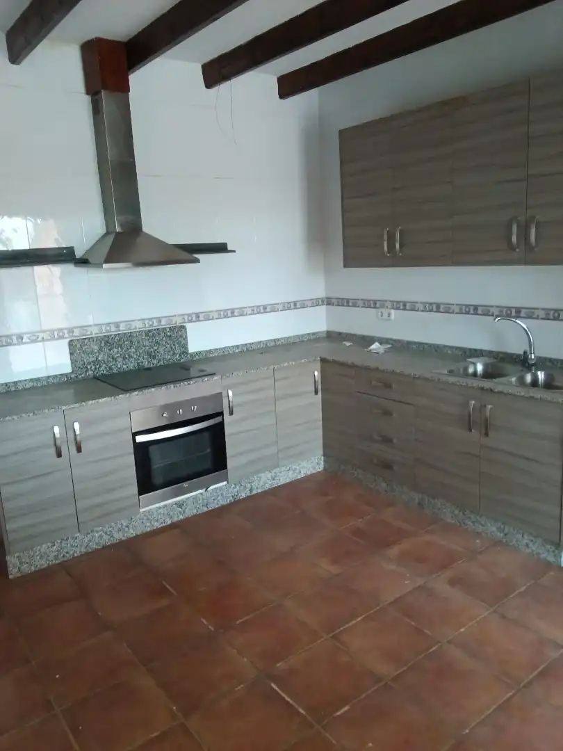 Kitchen of Houses for sale in Fuente Álamo de Murcia  with Private garden, Terrace and Swimming Pool
