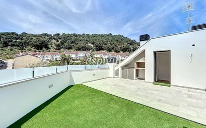 Terrace of Single-family semi-detached for sale in Arenys de Munt  with Air Conditioner, Heating and Parquet flooring