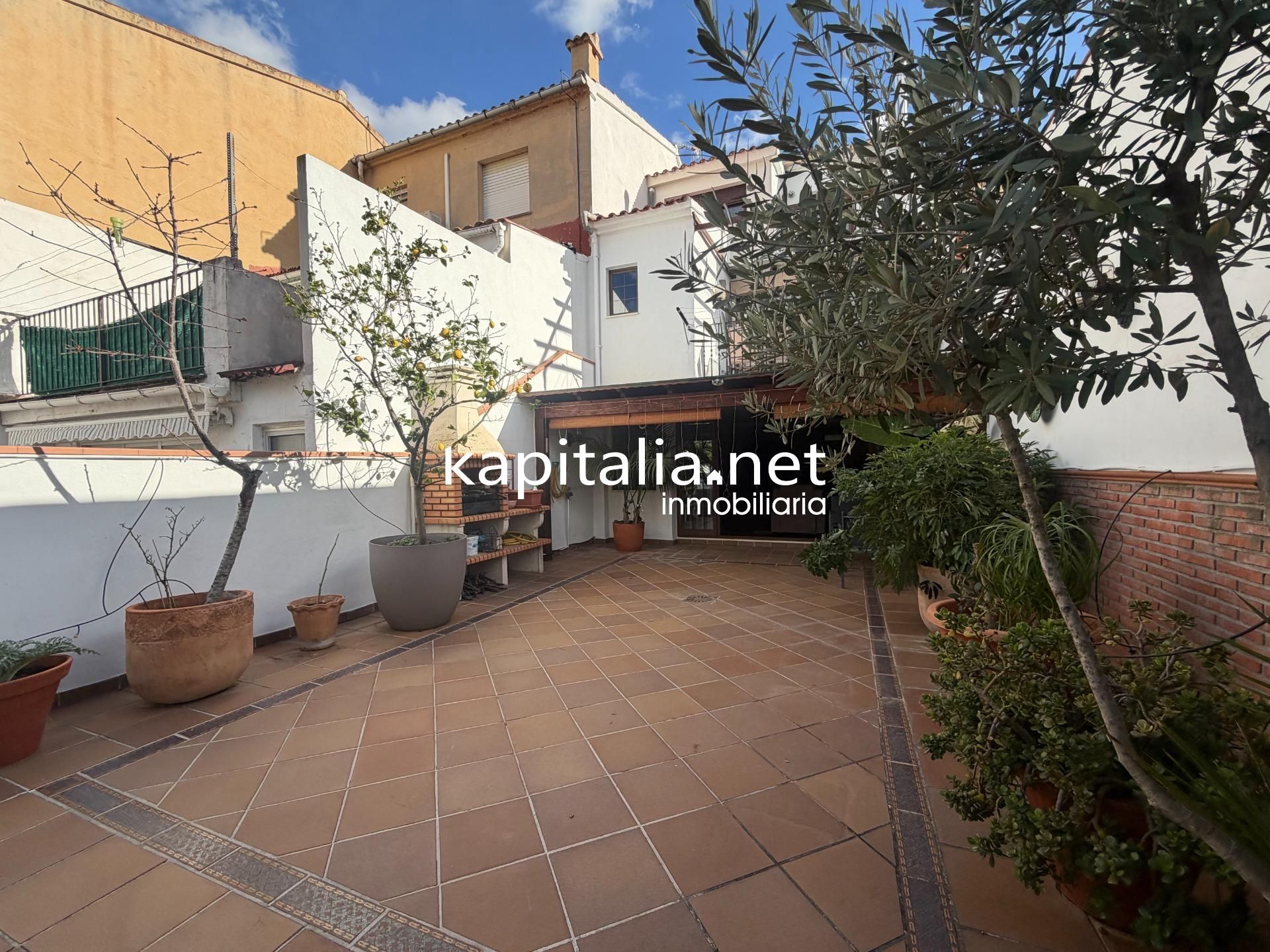 Terrace of Single-family semi-detached for sale in Cocentaina  with Air Conditioner, Terrace and Furnished