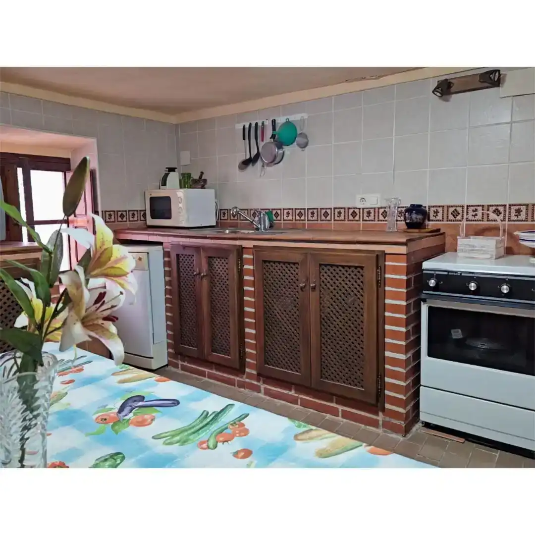 Cuina de Casa adosada en venda en Benadalid amb Traster, Moblat i Rentadora