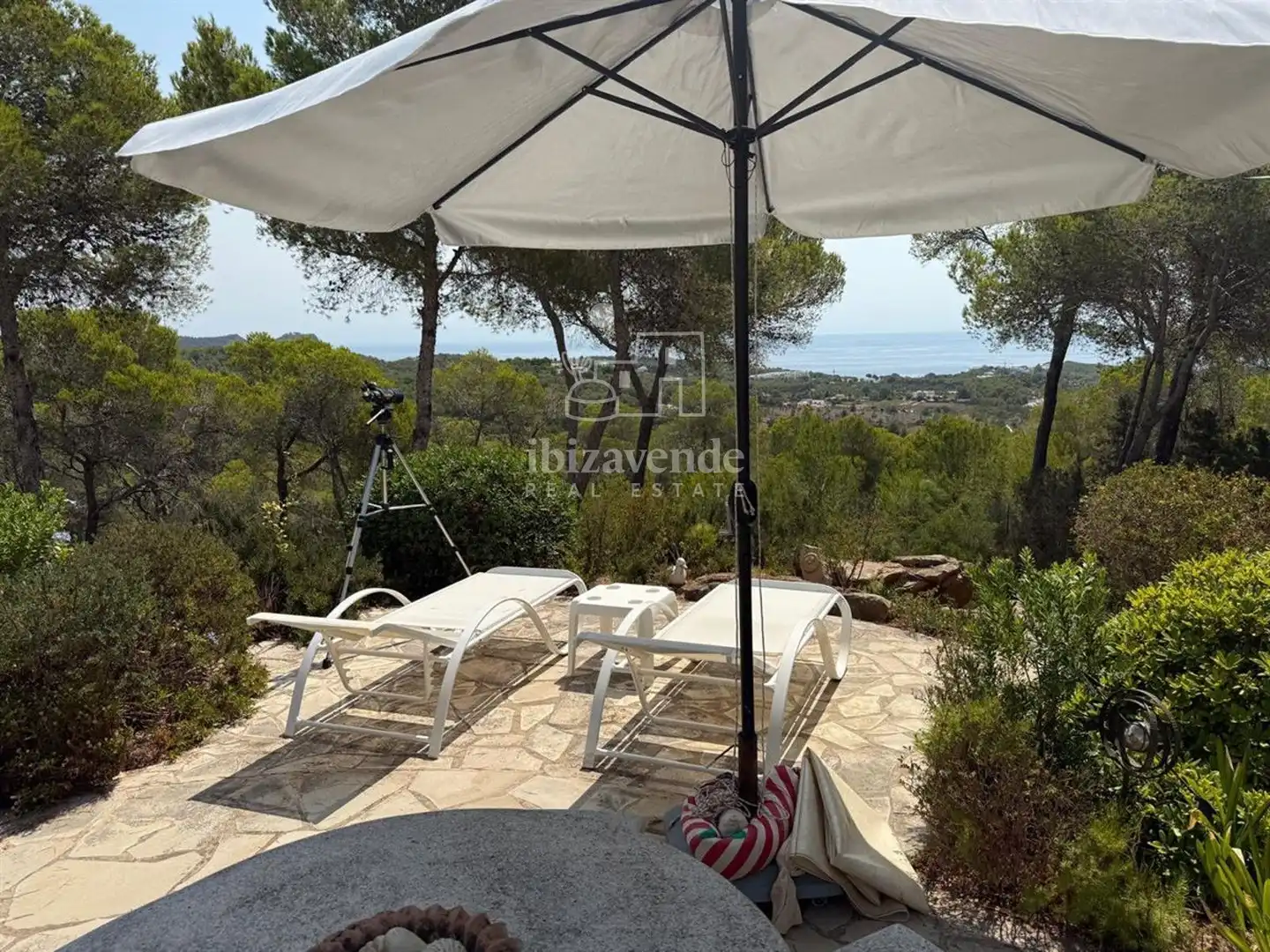 Jardín de Casa o chalet en venta en Santa Eulària des Riu con Aire acondicionado, Jardín privado y Terraza