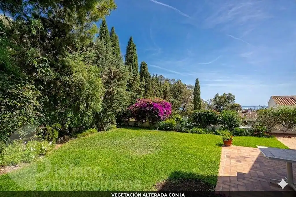 Garden of Detached homes for sale in Málaga  with Air Conditioner, Private garden and Terrace