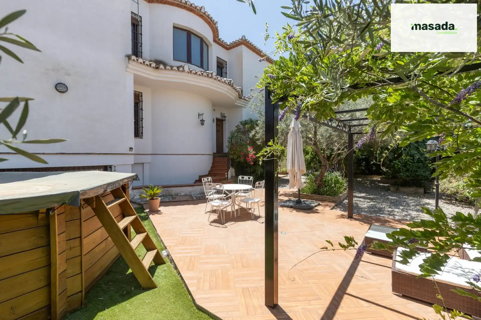 Jardín de Casa o chalet en venta en Vegas del Genil con Calefacción, Jardín privado y Piscina