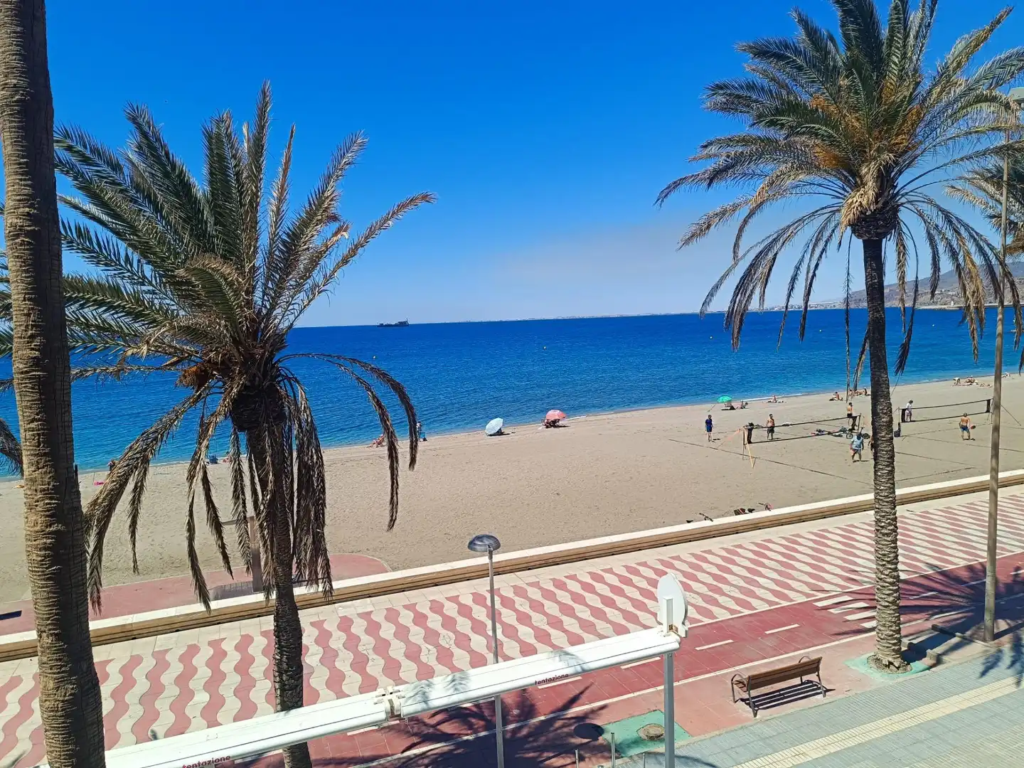 Exterior view of Apartments for rent in Almería  with Heating, Terrace and Furnished