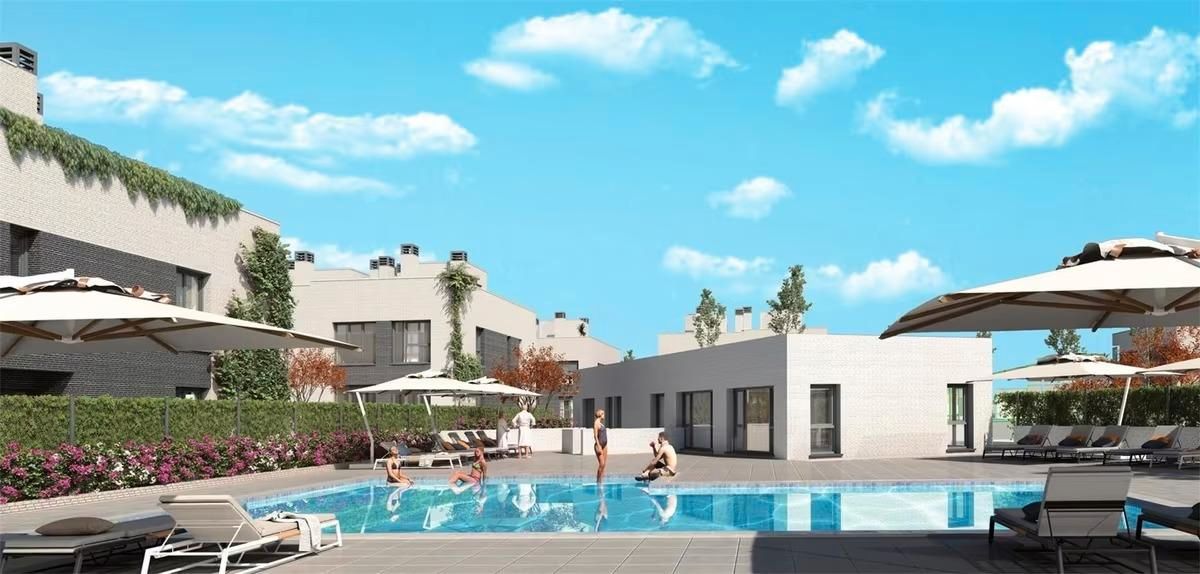 Swimming pool of House or chalet for sale in Villaviciosa de Odón  with Air Conditioner, Heating and Parquet flooring