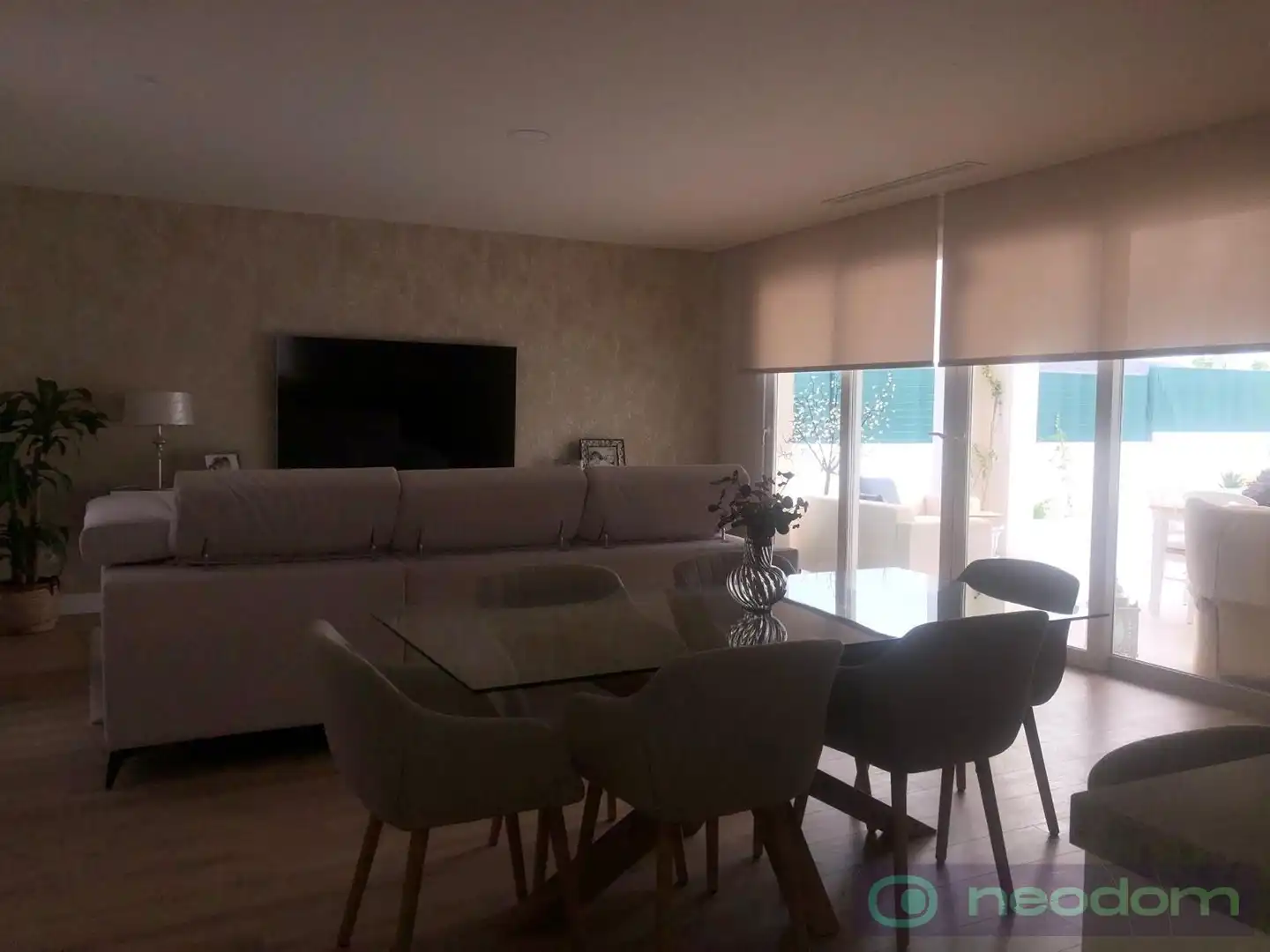 Sala de estar de Casa o chalet en venta en Aspe con Terraza y Piscina