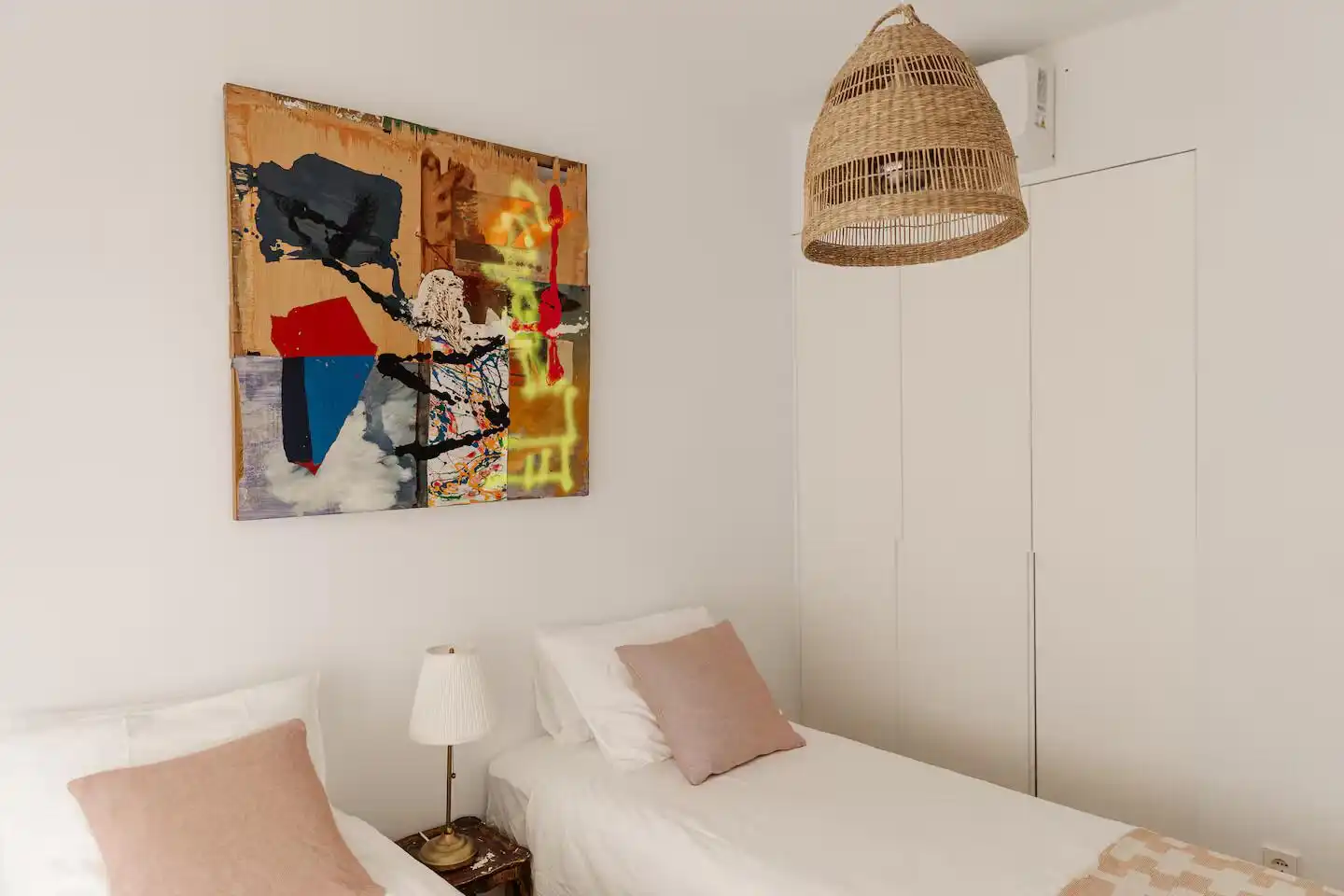 Schlafzimmer von Wohnung zur Miete in Centro