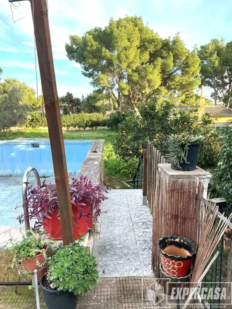 Jardín de Casa o chalet en venta en Olocau con Calefacción, Terraza y Piscina