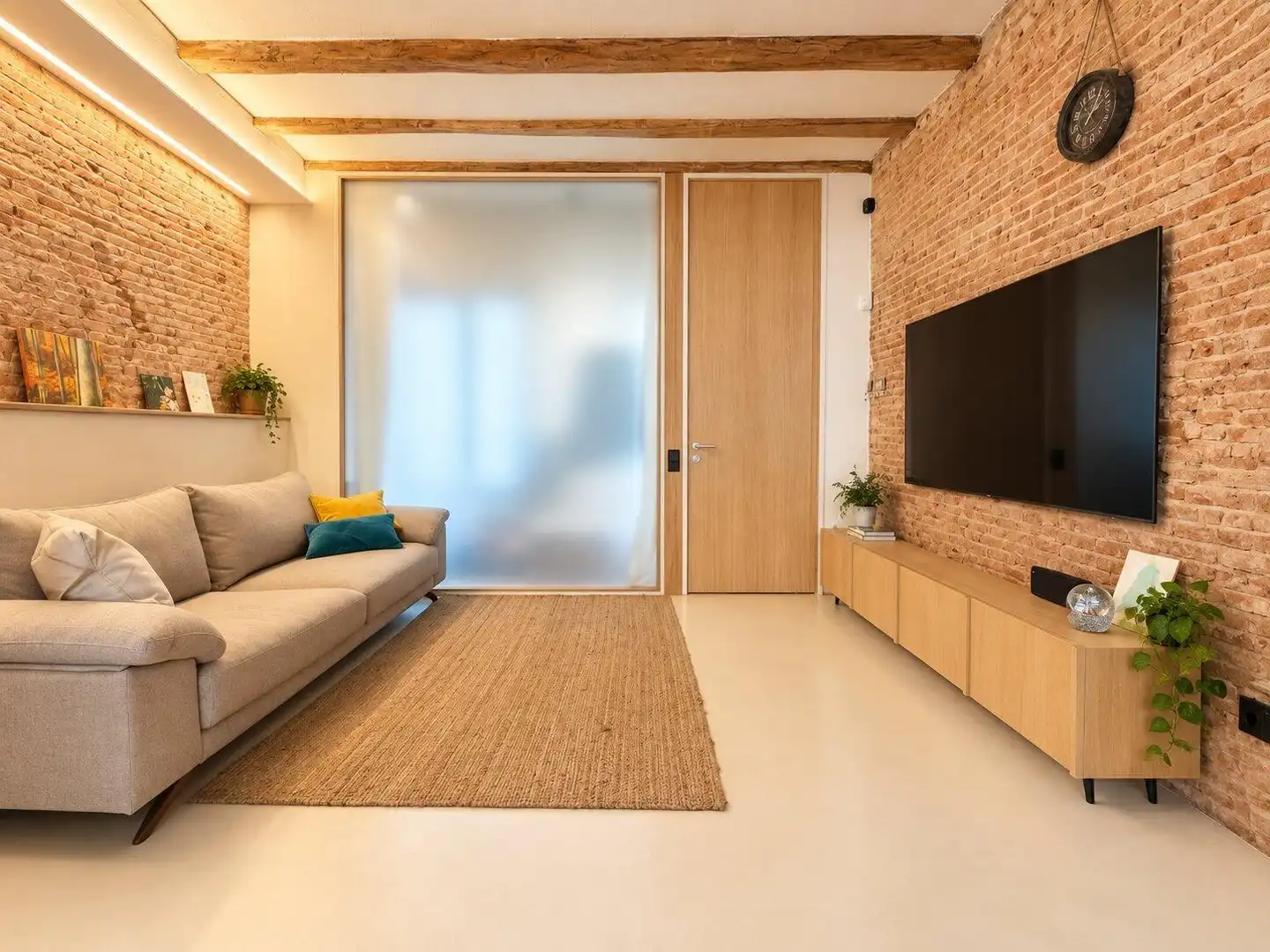 Sala d'estar de Casa o xalet en venda en Terrassa amb Calefacció, Terrassa i Traster