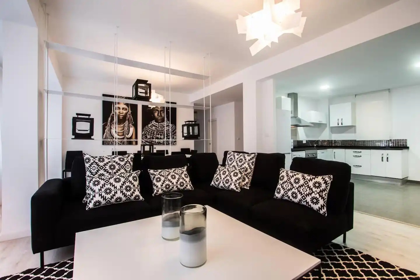 Wohnzimmer von Wohnung zur Miete in Viladecans mit Klimaanlage, Terrasse und Möbliert