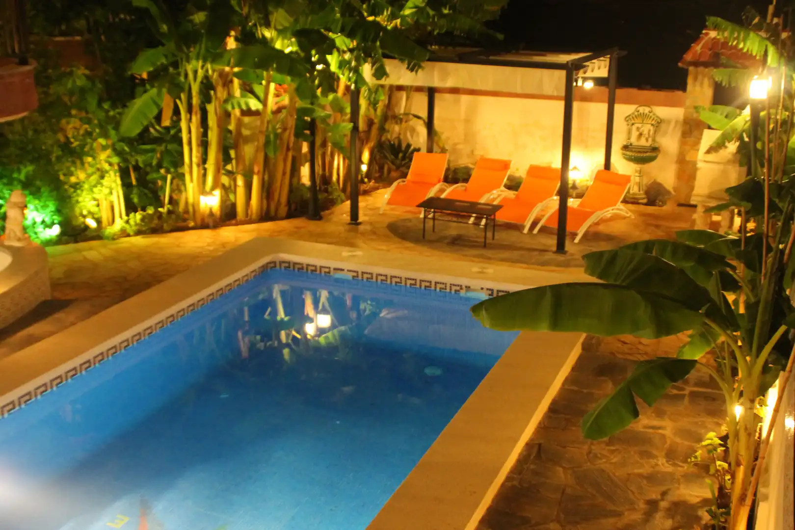 Piscina de Casa o xalet de lloguer en Peñíscola / Peníscola amb Aire condicionat, Calefacció i Jardí privat
