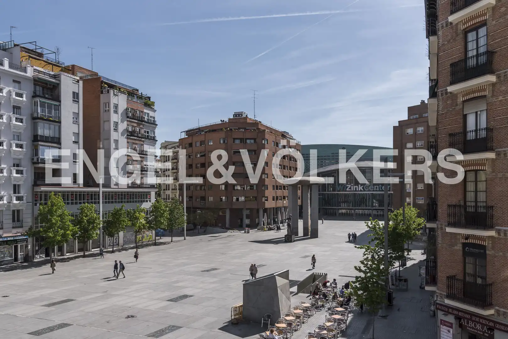 Vista exterior de Planta baixa de lloguer en Madrid amb Aire condicionat, Calefacció i Terrassa