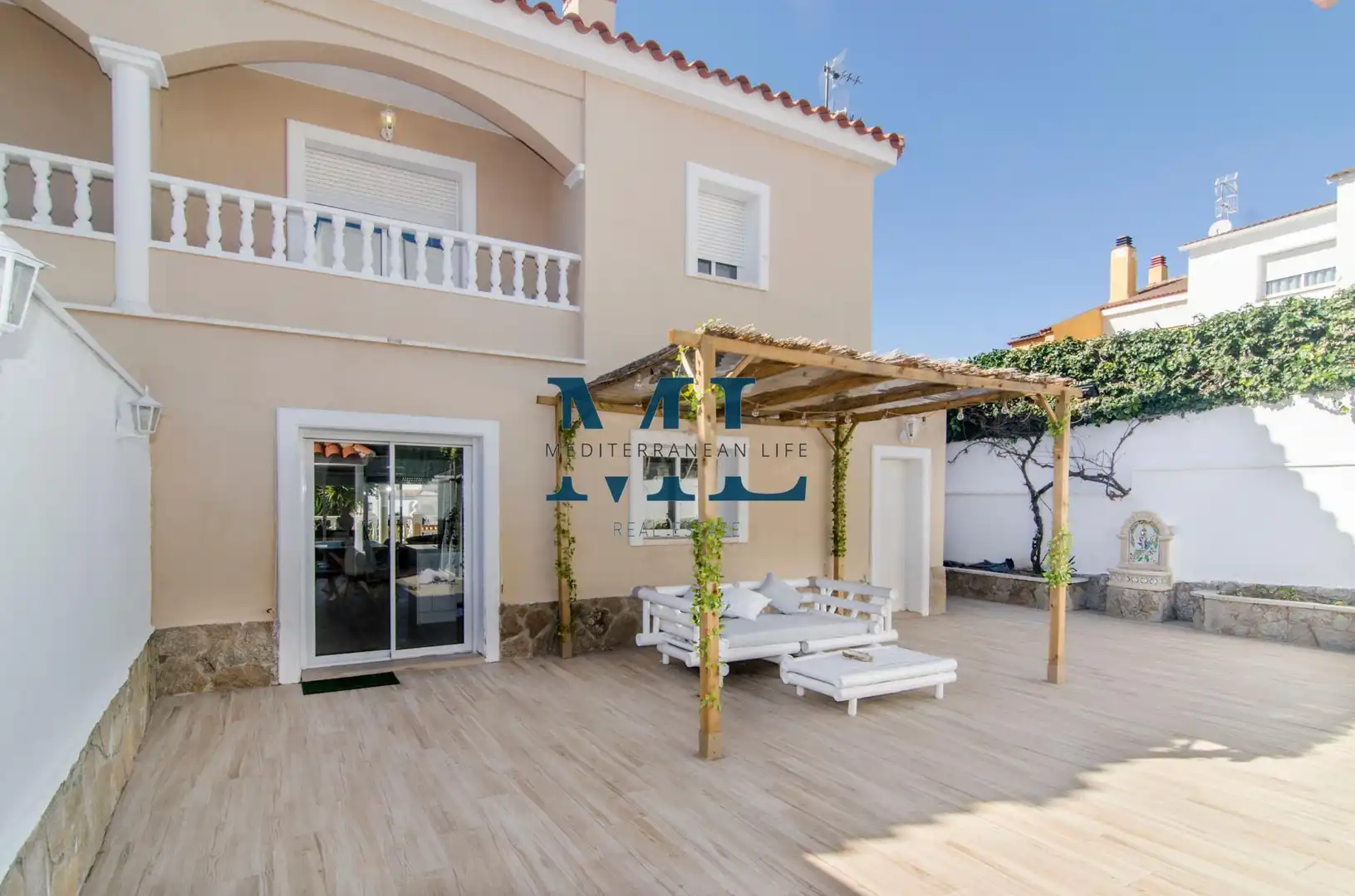 Exterior view of Detached homes for sale in Sant Pere de Ribes  with Heating and Swimming Pool