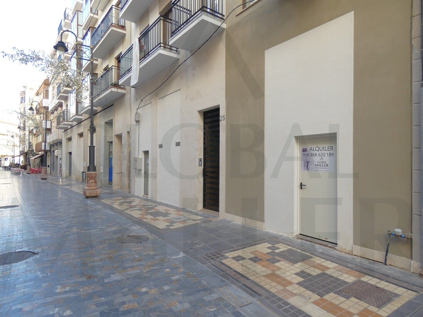 Vista exterior de Local de lloguer en Cartagena