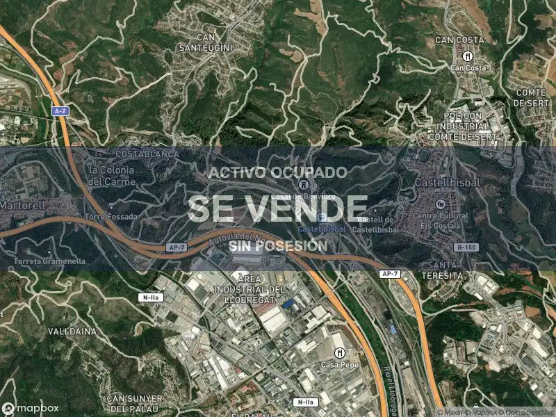 Vista exterior de Piso en venta en Castellví de Rosanes