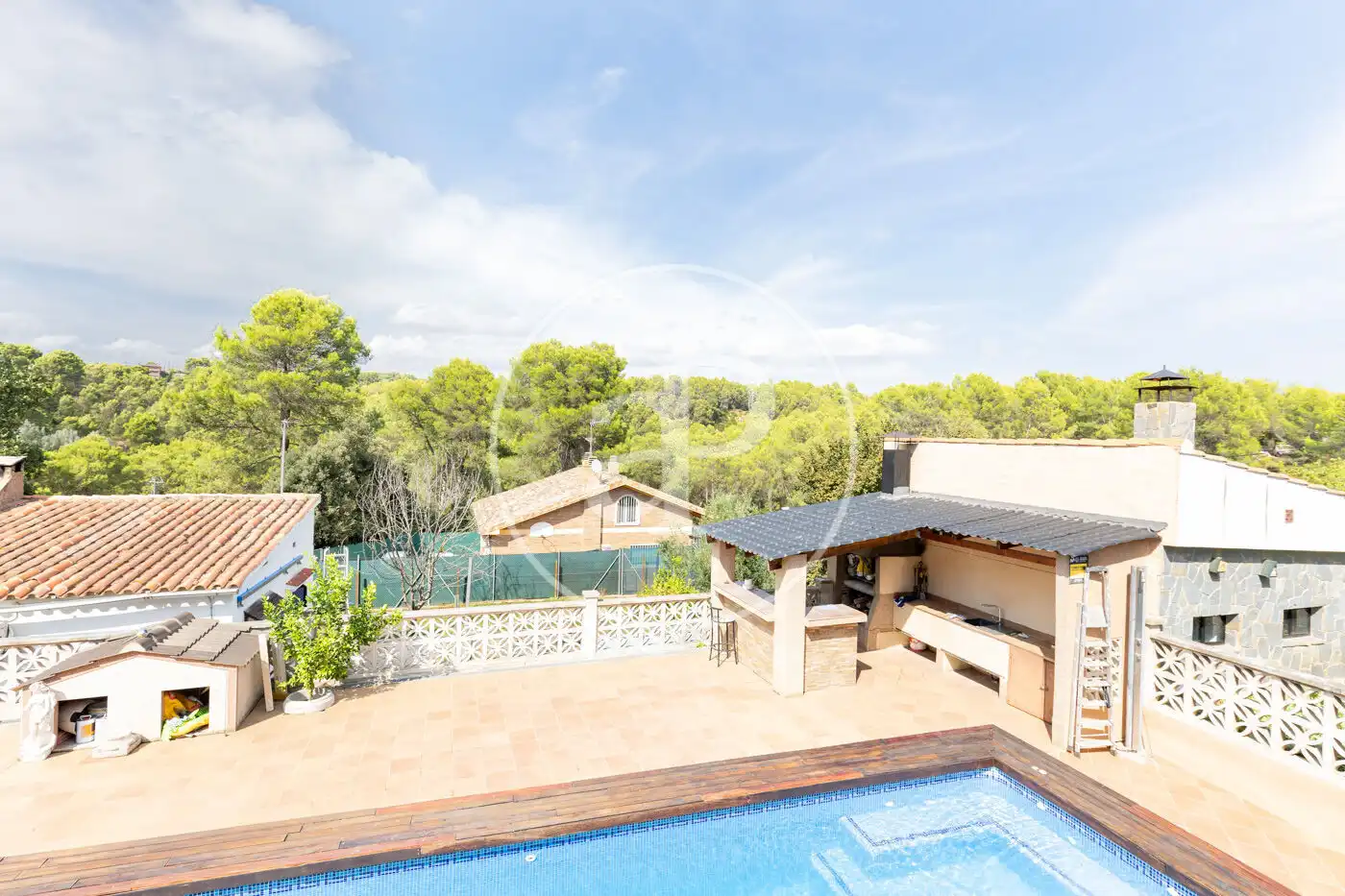 Garden of Flat for sale in Rubí  with Air Conditioner, Heating and Private garden