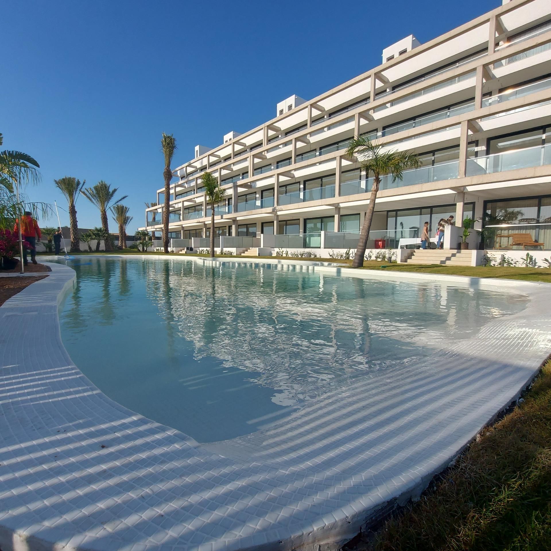 Piscina de Apartament en venda en Cartagena amb Calefacció, Jardí privat i Terrassa
