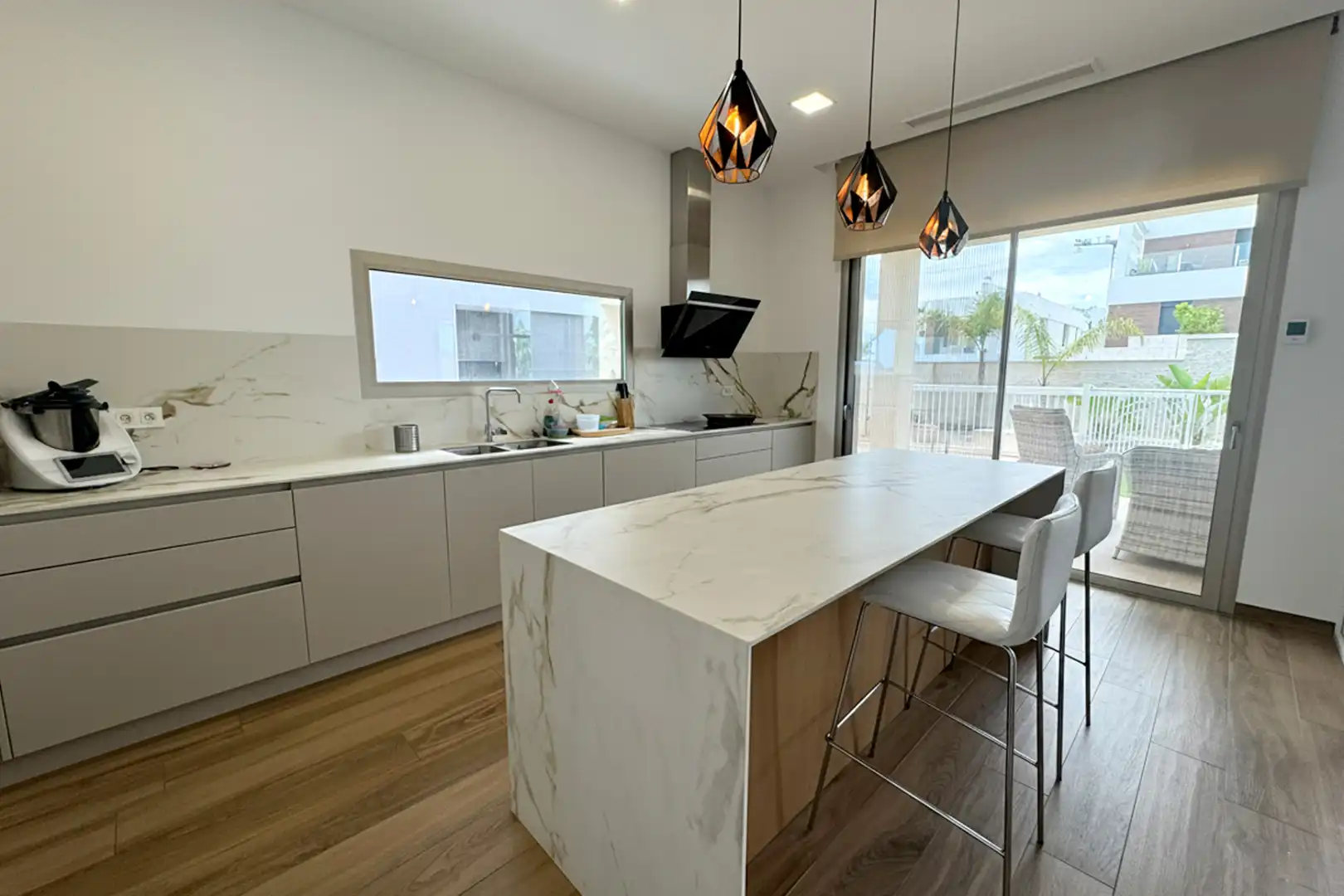 Cocina de Casa o chalet de alquiler en Benijófar con Aire acondicionado, Calefacción y Jardín privado