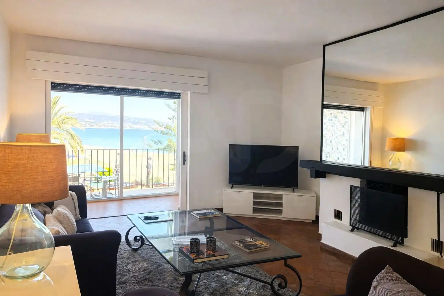 Living room of Flat for sale in Marbella  with Air Conditioner and Terrace