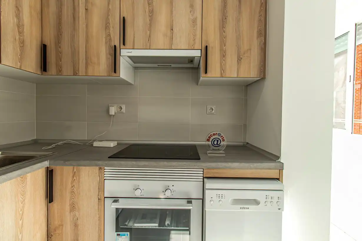Kitchen of Flat for sale in Madrid  with Air Conditioner, Heating and Furnished