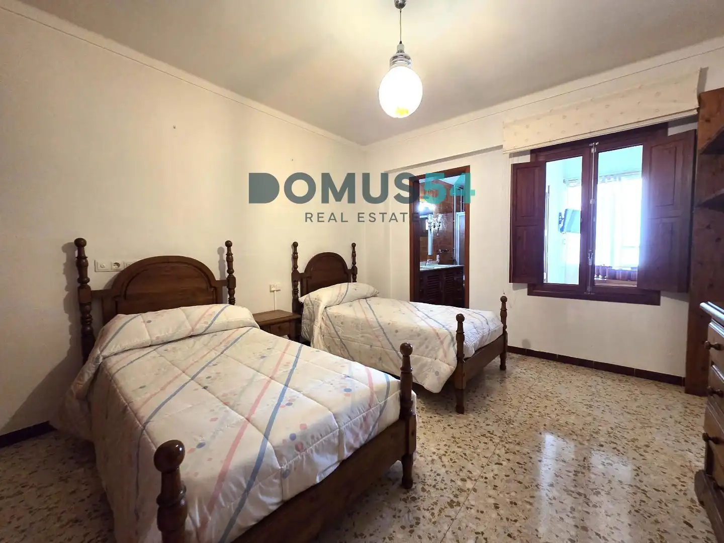 Schlafzimmer von Wohnung zur Miete in Sa Pobla mit Klimaanlage, Terrasse und Möbliert