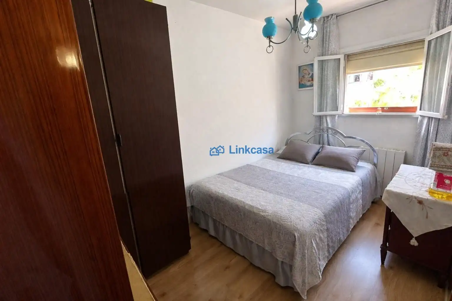 Bedroom of Flat for sale in Madrid  with Air Conditioner and Heating