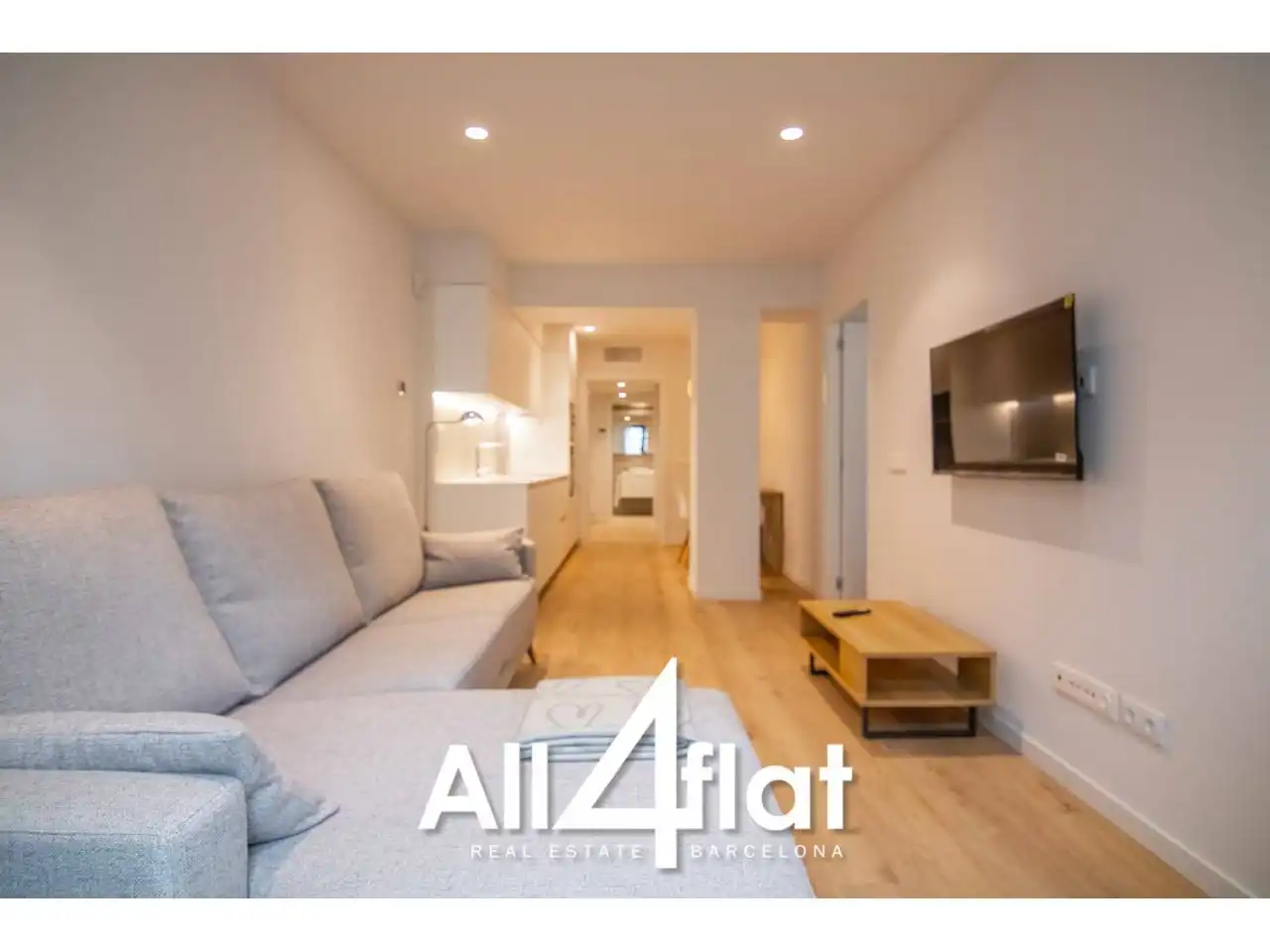 Bedroom of Flat for rent in Barcelona  with Air Conditioner, Heating and Furnished