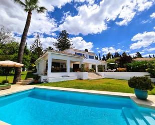 Jardí de Casa o xalet de lloguer en Marbella amb Terrassa i Piscina