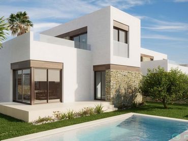 Casa con piscina en venta en Balcón de Finestrat - Terra Marina