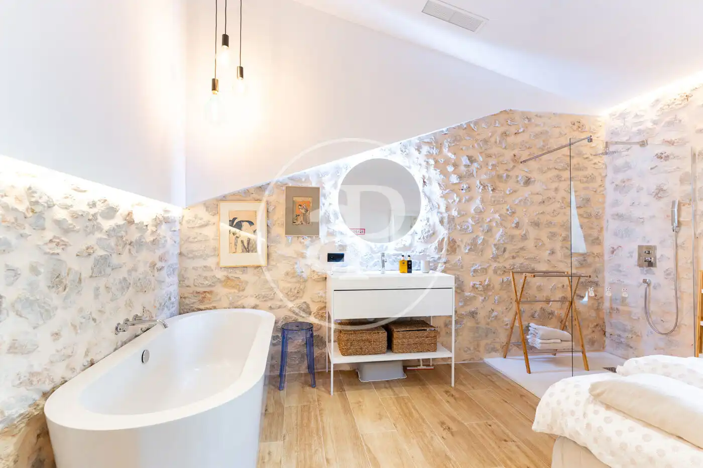 Baño de Casa o chalet en venta en Lloseta con Aire acondicionado, Calefacción y Terraza