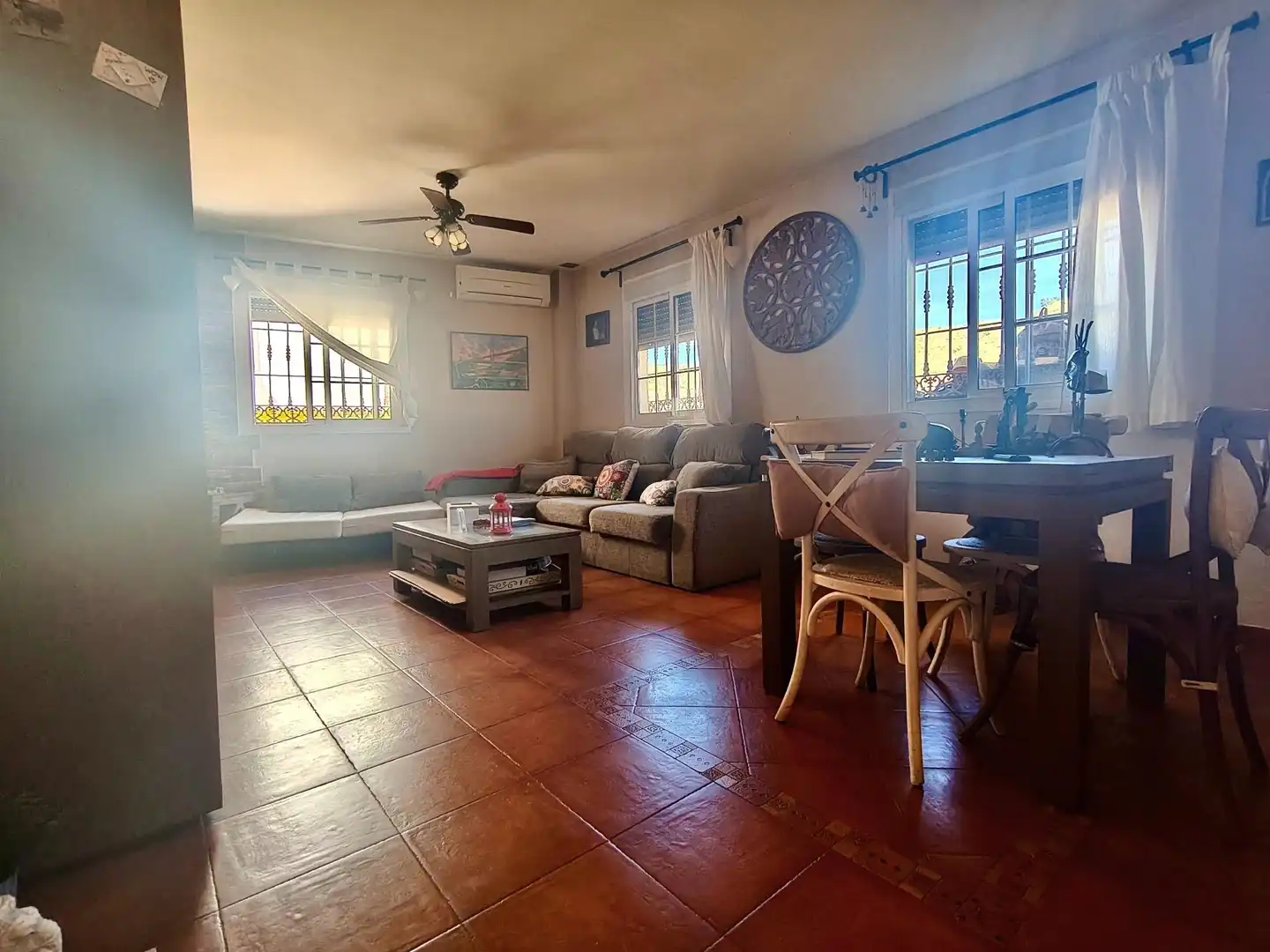 Sala de estar de Piso en venta en Málaga con Calefacción y Terraza