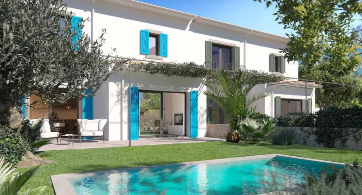 Exterior view of House or chalet to rent in Alaró  with Air Conditioner, Heating and Terrace
