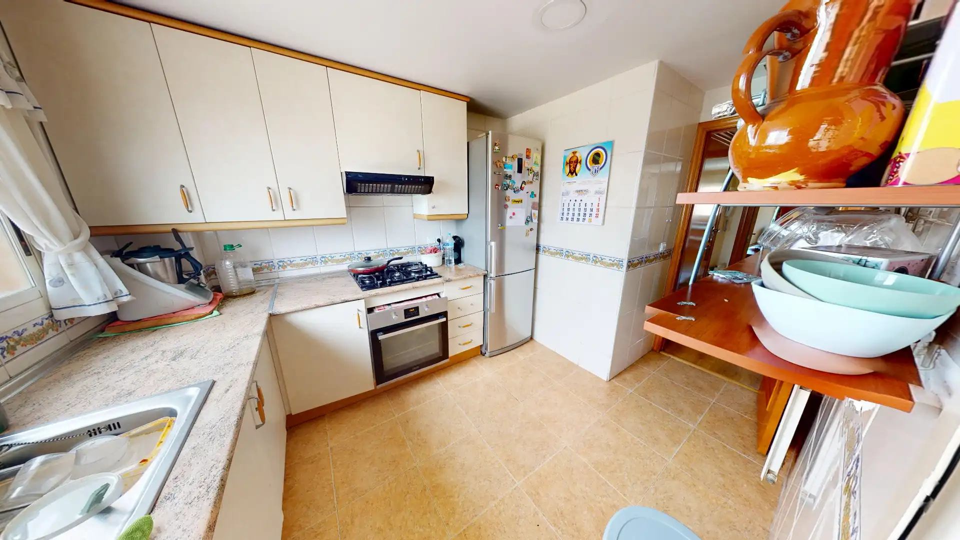Cocina de Piso en venta en Alicante / Alacant con Aire acondicionado, Calefacción y Terraza