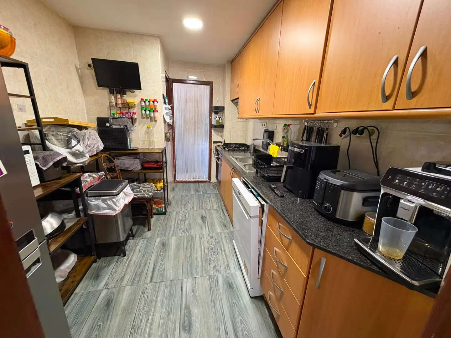 Kitchen of Flat for sale in Lleida  with Air Conditioner, Heating and Parquet flooring