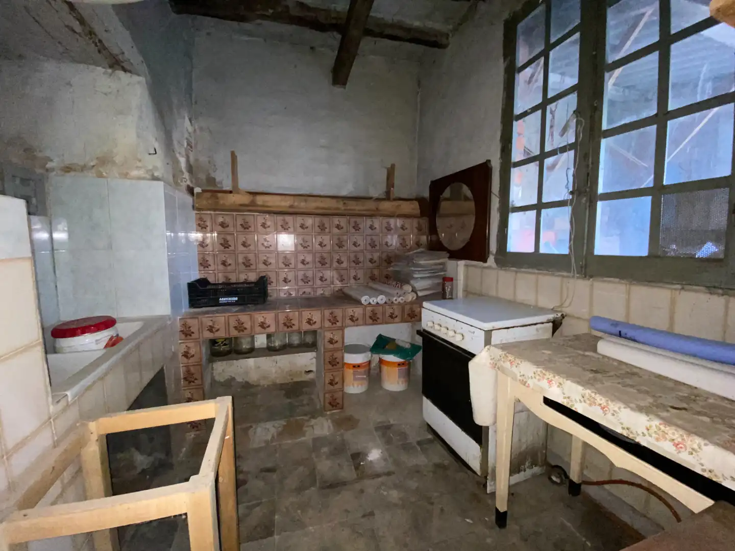 Cocina de Casa o chalet en venta en Baltanás con Calefacción, Trastero y Amueblado
