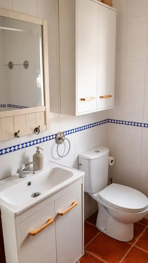 Baño de Casa adosada en venta en Sanlúcar de Barrameda con Amueblado