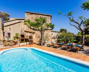 Piscina de Casa o xalet de lloguer en Castellví de la Marca amb Calefacció, Jardí privat i Terrassa