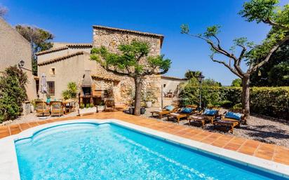 Piscina de Casa o xalet de lloguer en Castellví de la Marca amb Calefacció, Jardí privat i Terrassa